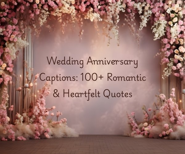 Wedding Anniversary Captions: 100+ Romantic & Heartfelt Quotes