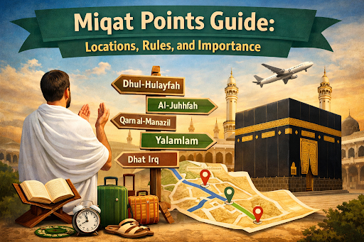 Miqat Points Guide: Locations, Rules, and Importance